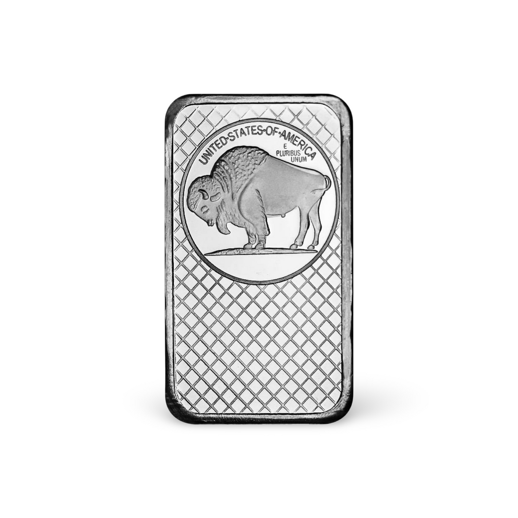 The SilverTowne 5 oz Silver Bar