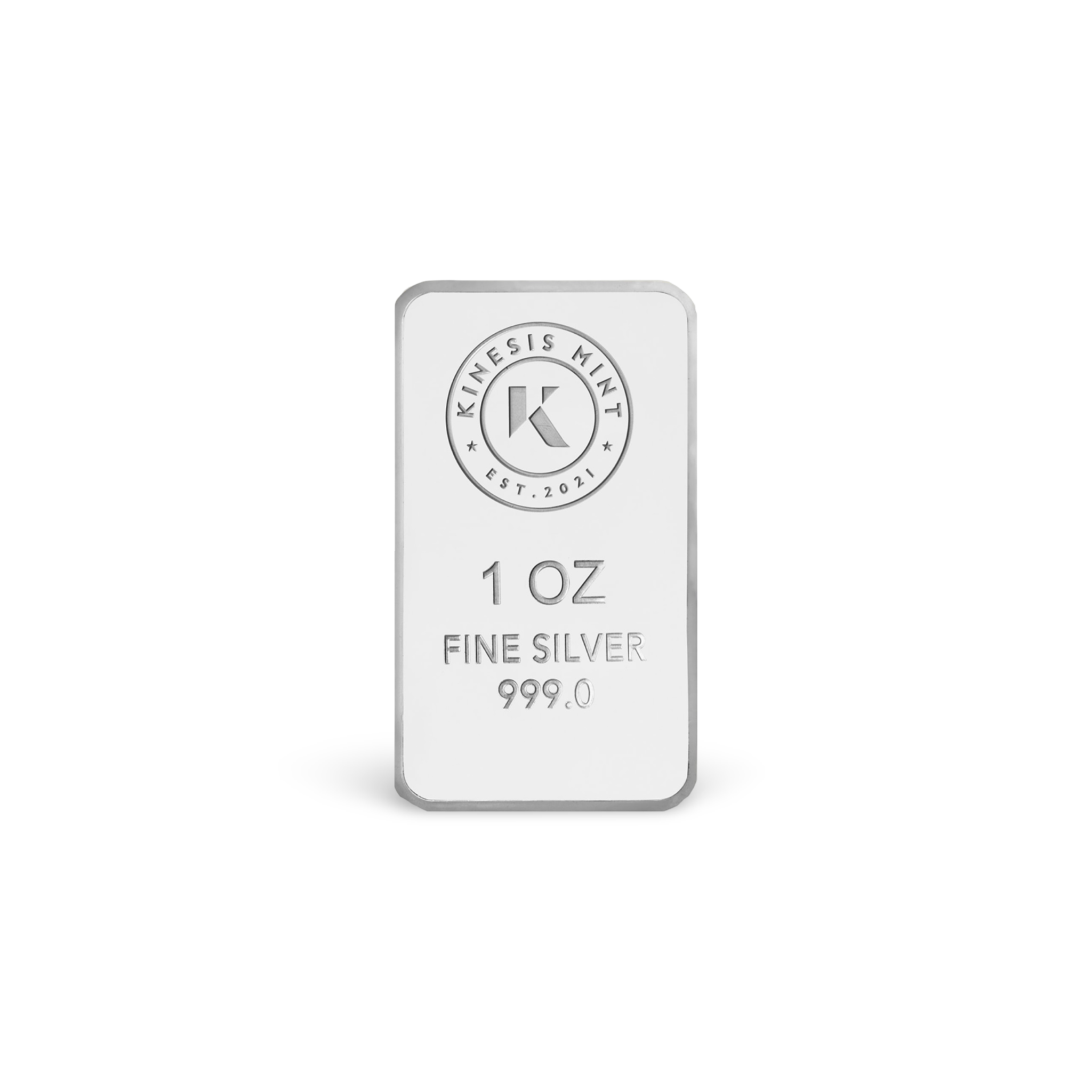 The Lady Justice 1oz Kinesis Silver Bar