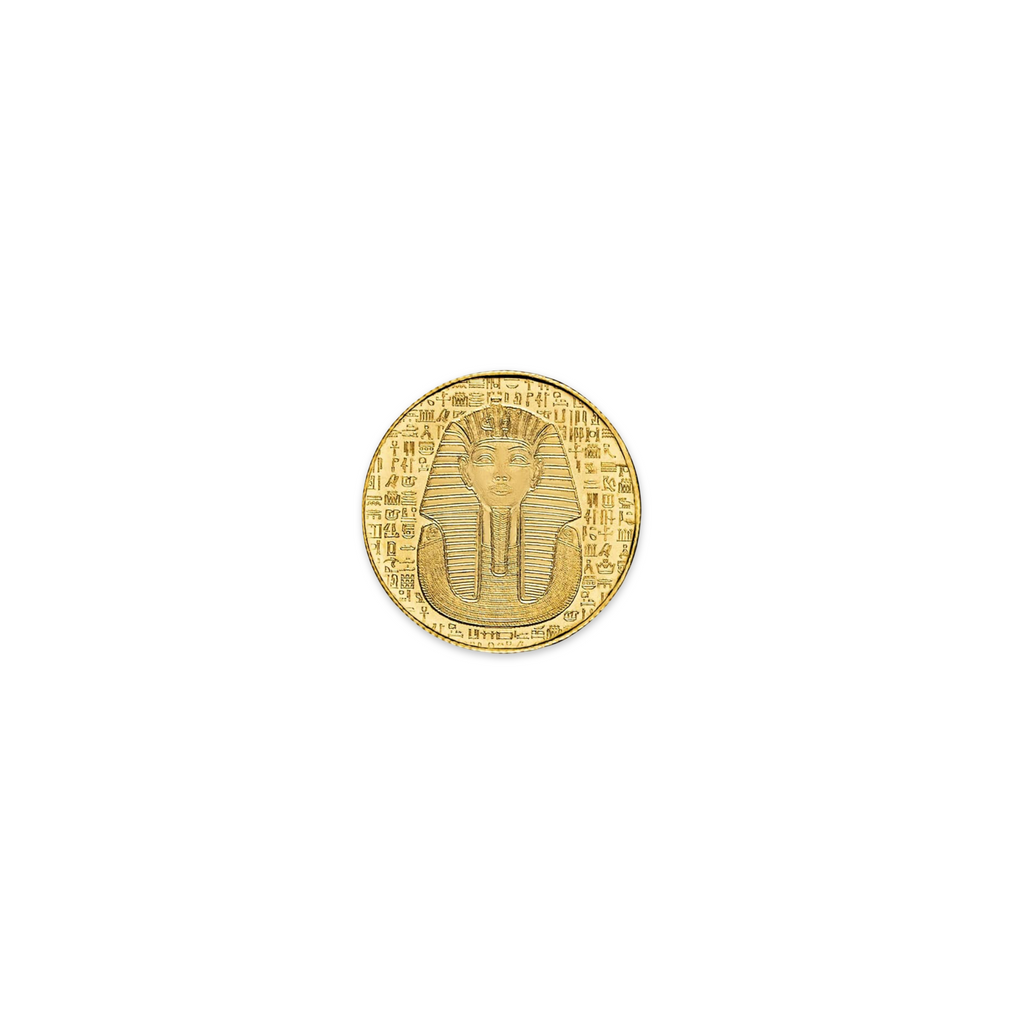 Monarch Metals 1/200 Oz. Gold Egyptian King Tut Round
